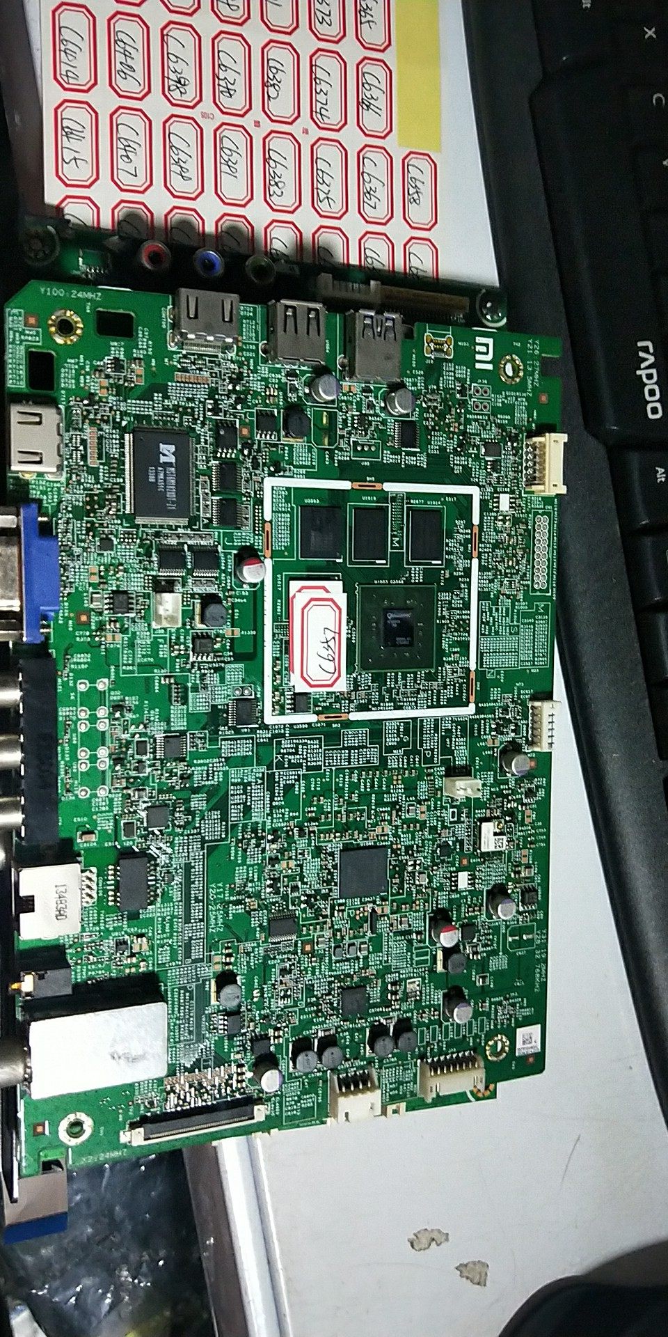 原装小米L47M1-AA主板Nest_Y13_47_LED_CN12104-1配屏V470FWSS02