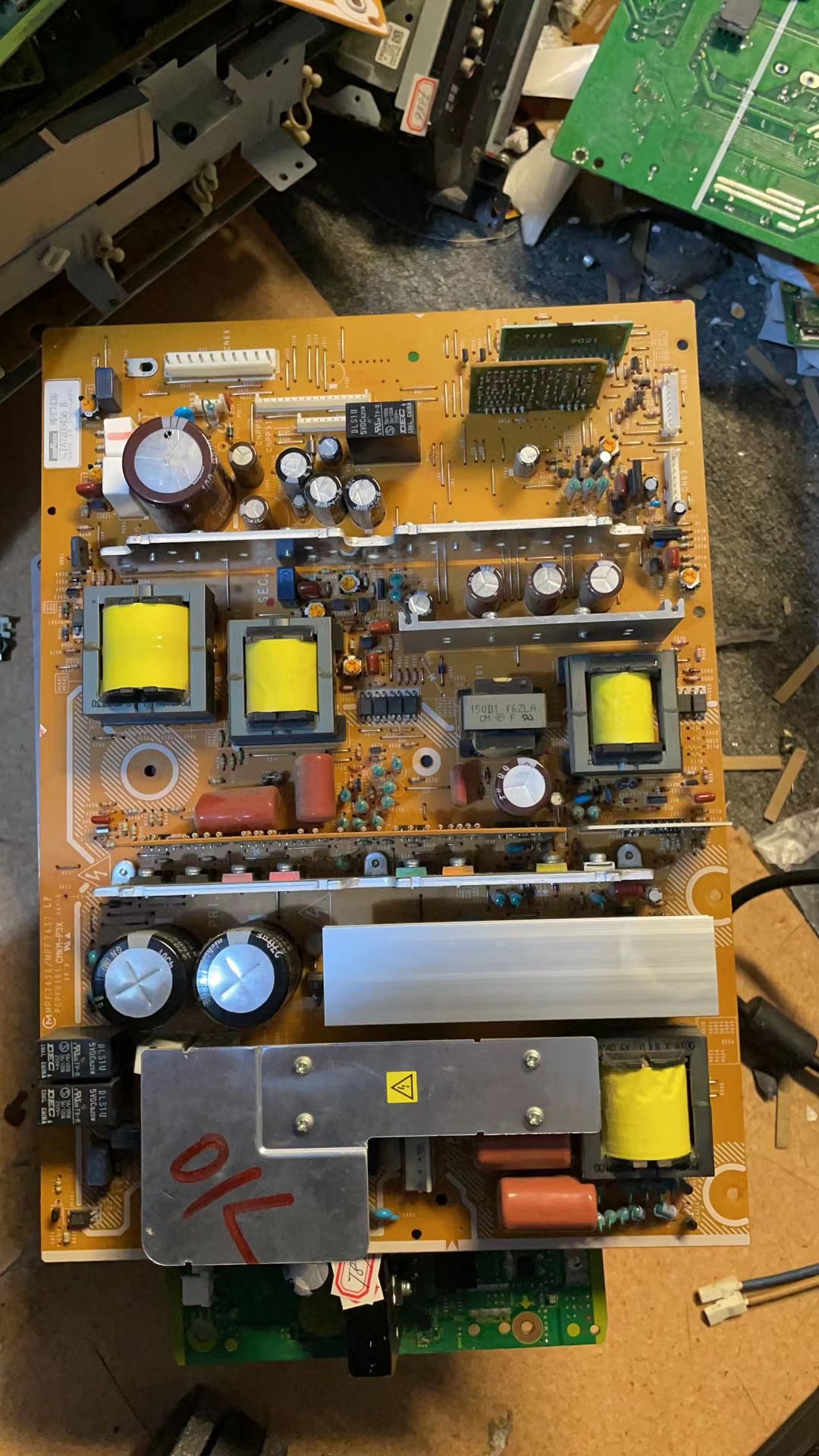 日立 42PD9580 42PD9570/9500TC电源板 MPF7436 MPF7437 PCPF0161