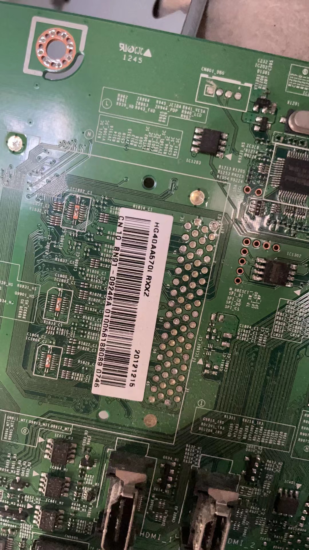 原装三星HG40AA570LR主板BN41-01829C配屏CY-DF400BGLV1H