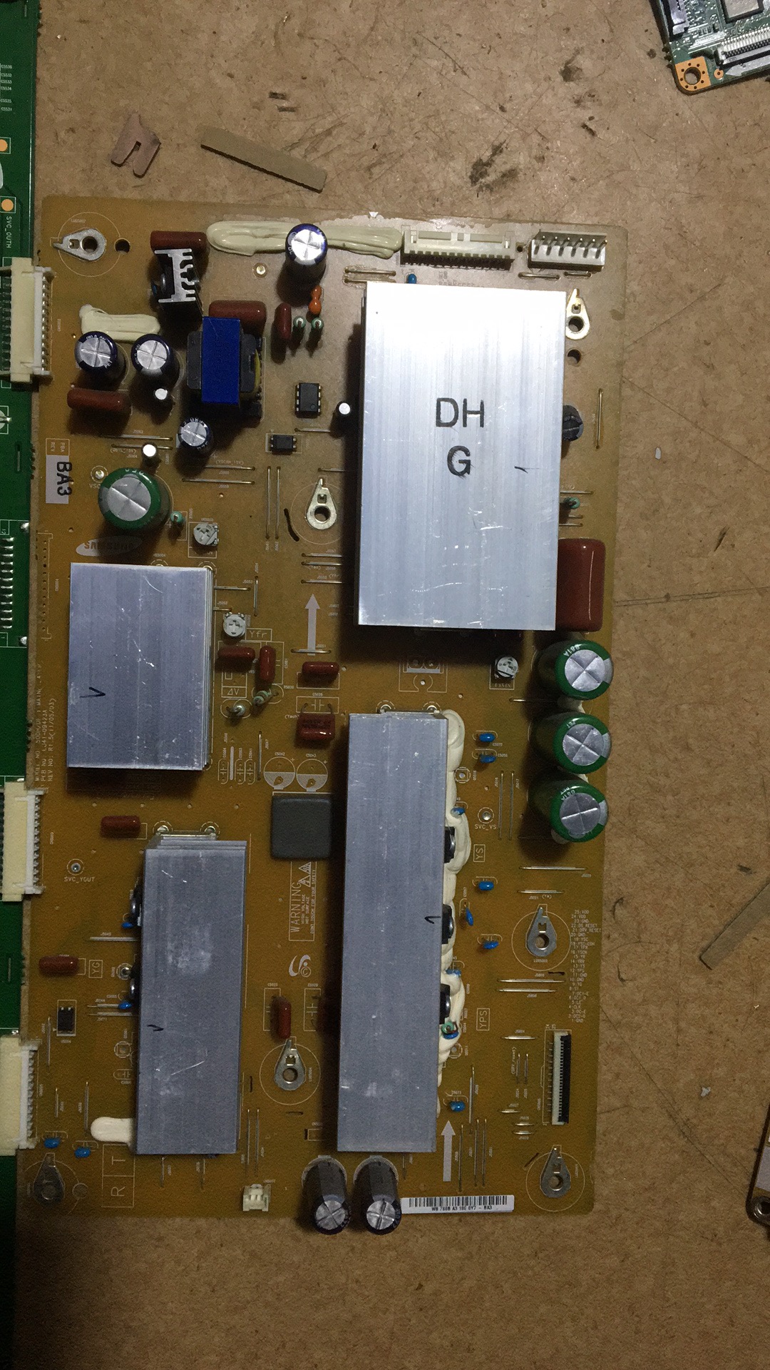 三星PS51D490A1 S50HW-YB07 Y板LJ41-10282A LJ92-01764A 09423