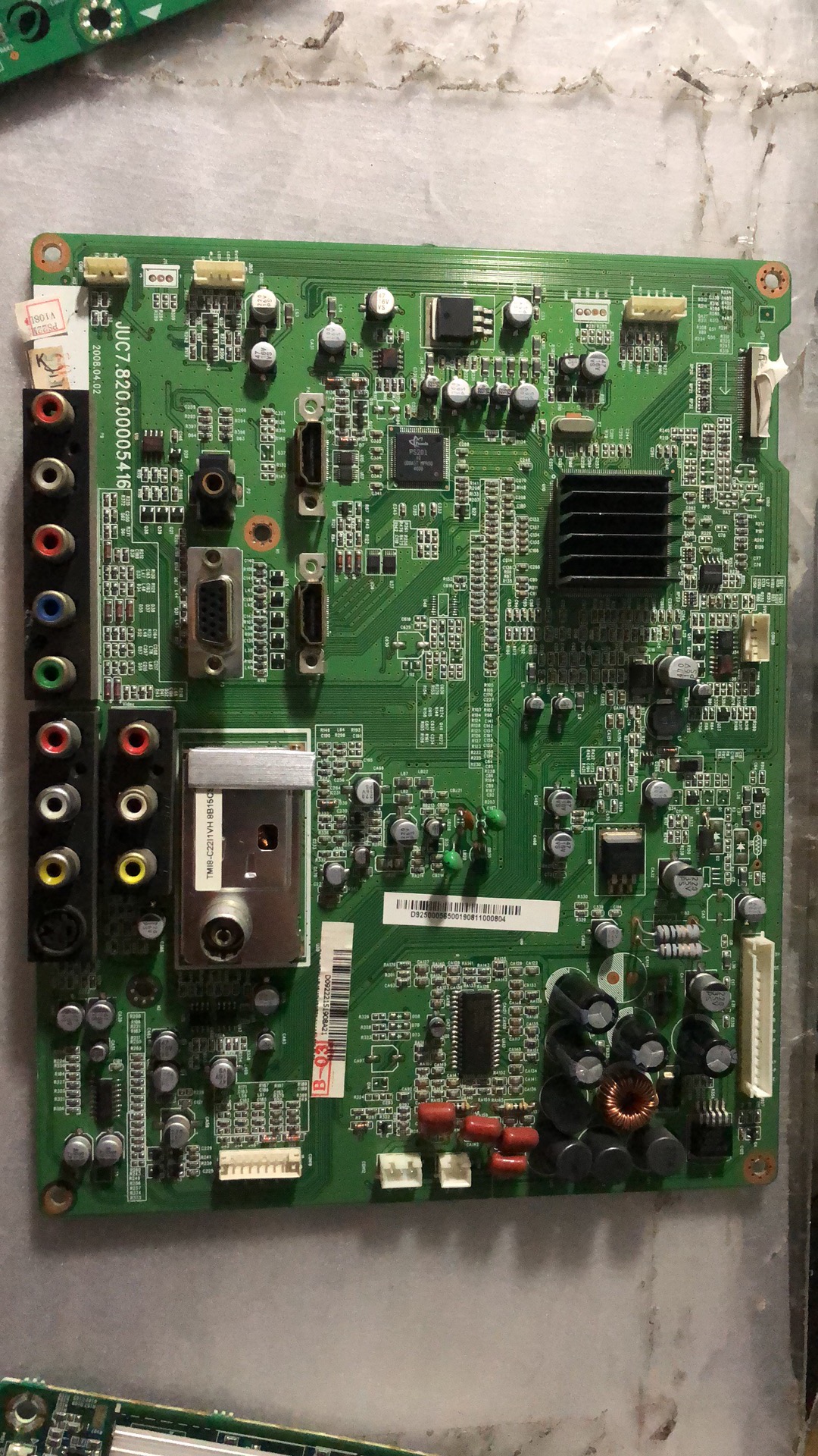 长虹 PT32618 PT32700D 主板JUC7.820.00005416 屏32F1