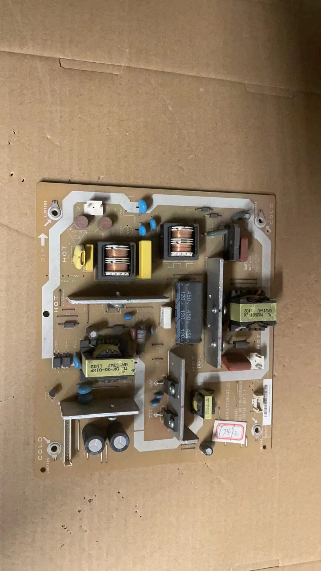 原装夏普LCD-32Z120A 32GE220A电源板RUNTKA770WJQZ LIP-32U0402A