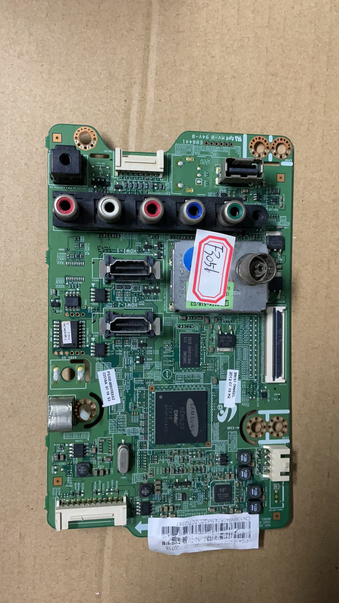 现货 原装三星PS43E400U1R主板BN41-01799A 配屏S43SD-YB01测试OK