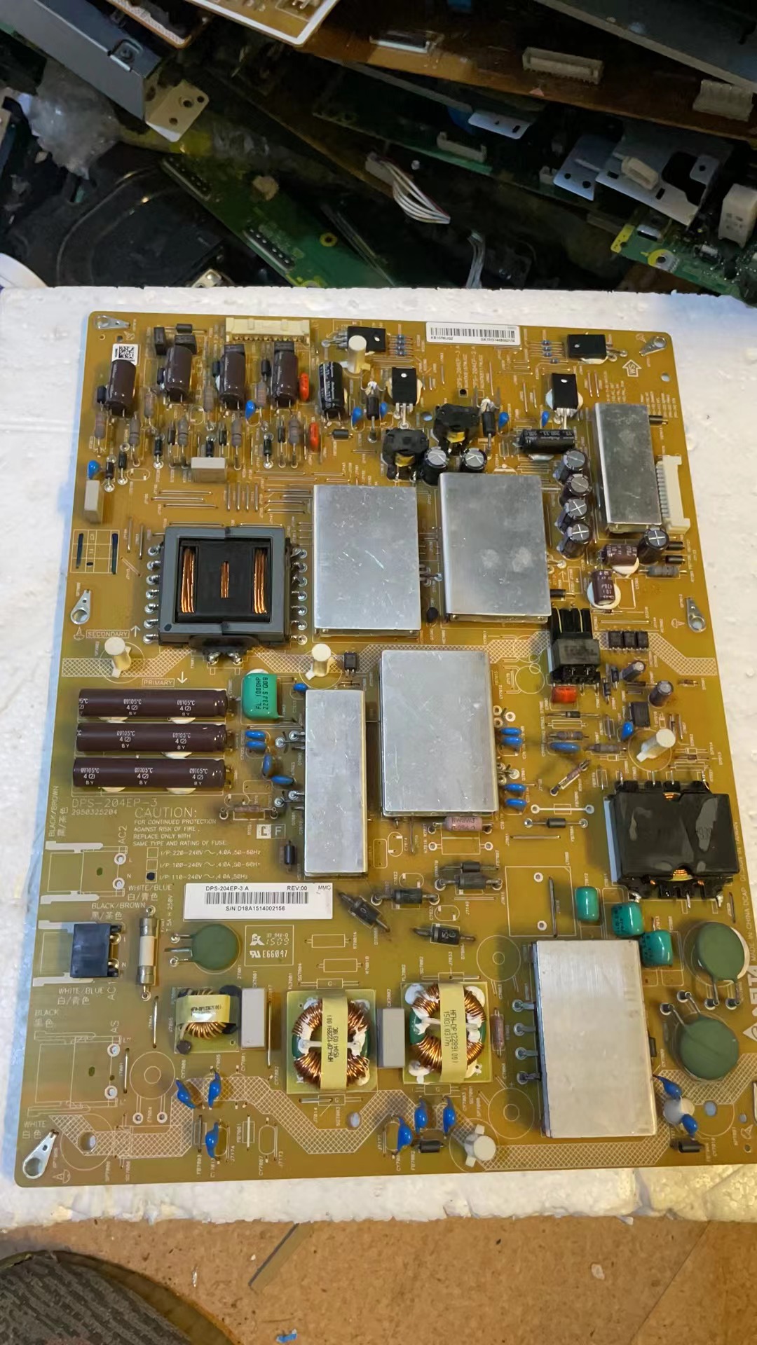 原装夏普LCD-60LX850A/60LX960A电源板DPS-204EP-3 RUNTKB157WJQZ