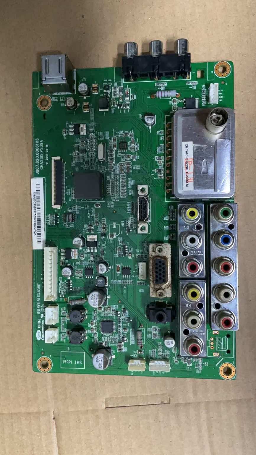 长虹等离子电视3D42A3700iD主板JUC7.820.00061118配屏S43AX-YB01