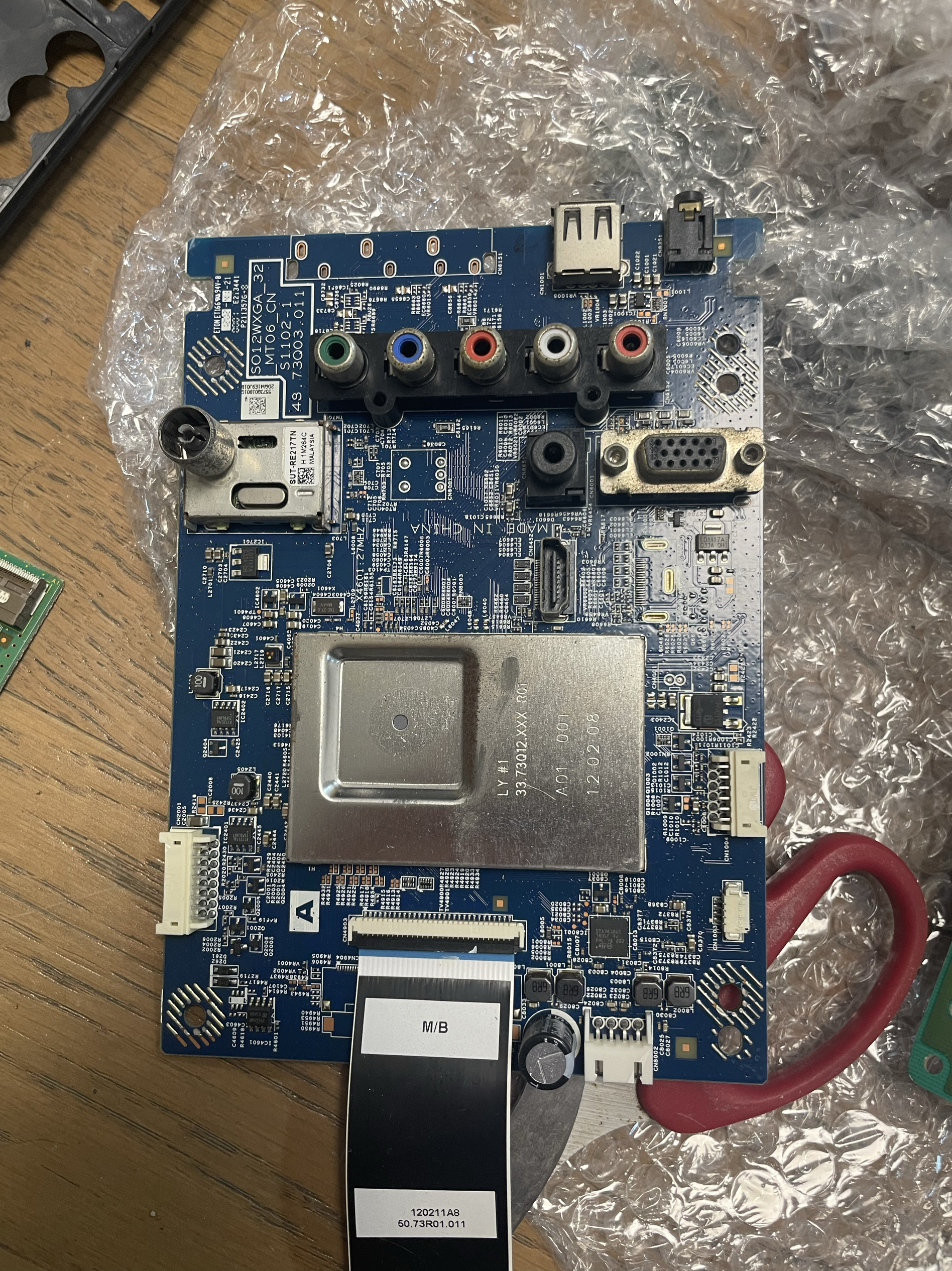 原装拆机KLV-40BX450主板S012WXGA-32-MT06-CN屏LTA400HM19