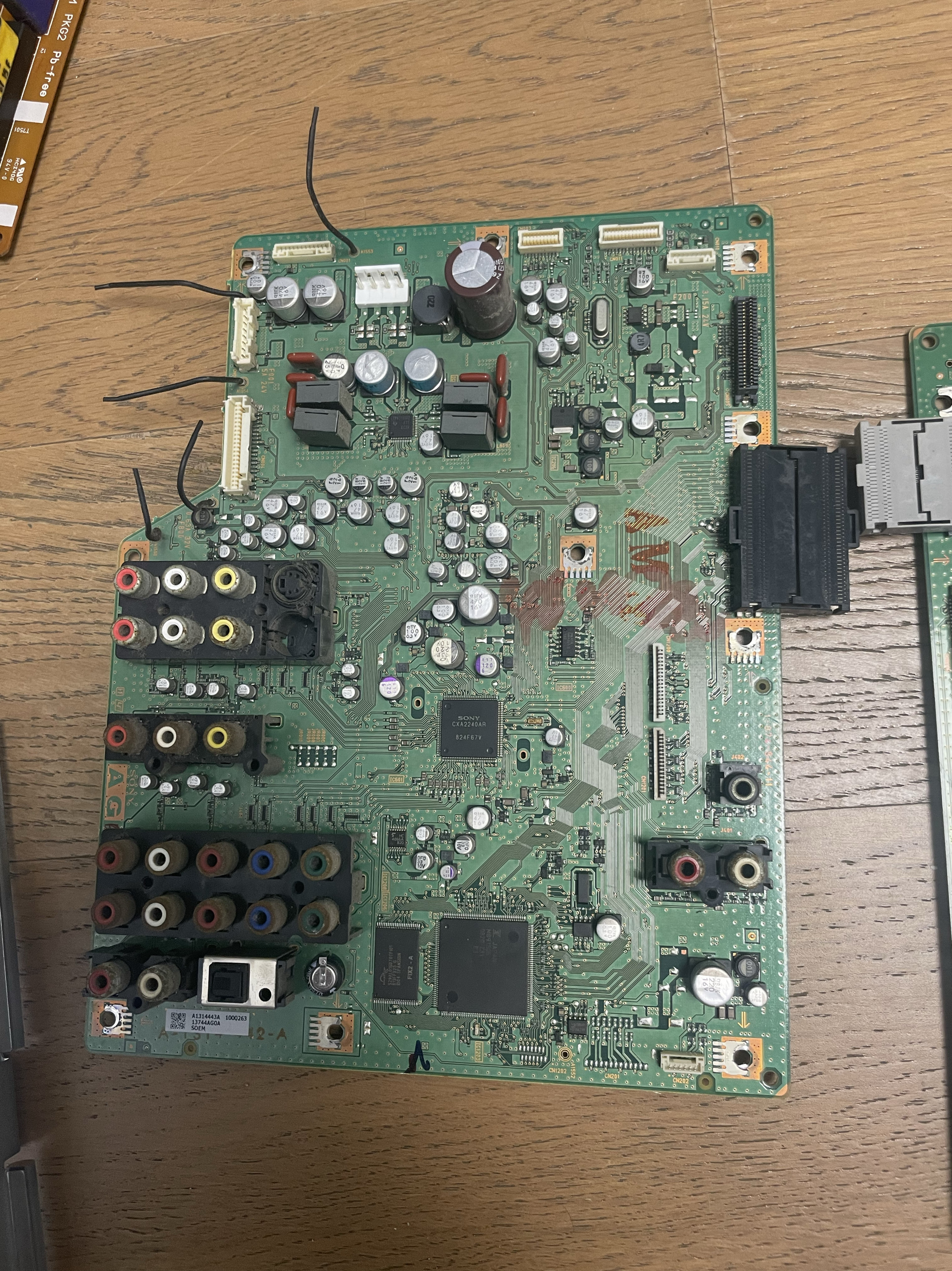 测试好原装KLV-46W300A信号数字AV板1-874-544-11主板