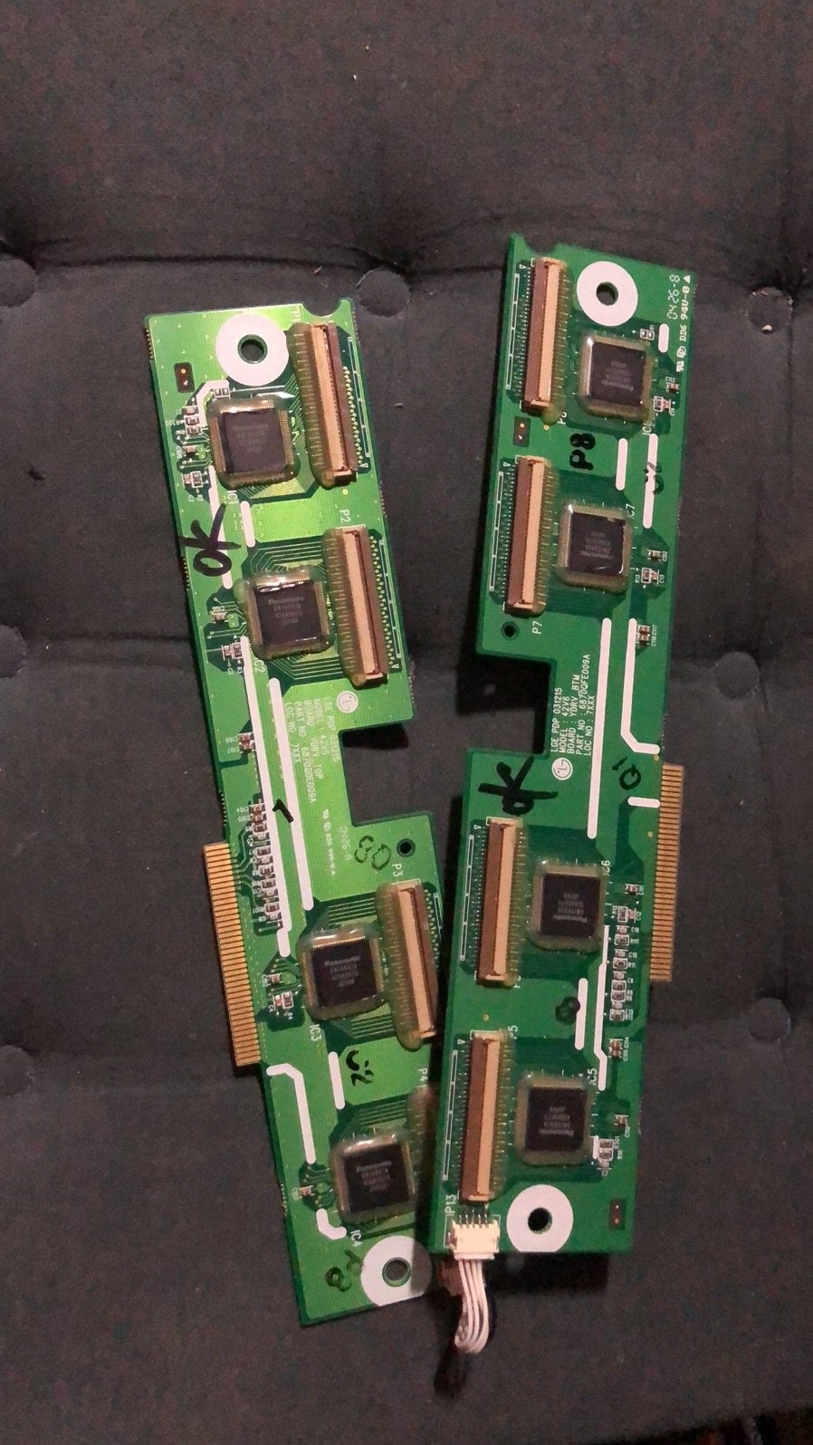 原装日立42PD300TC缓冲板 6870QFE009A 6870QDE009A