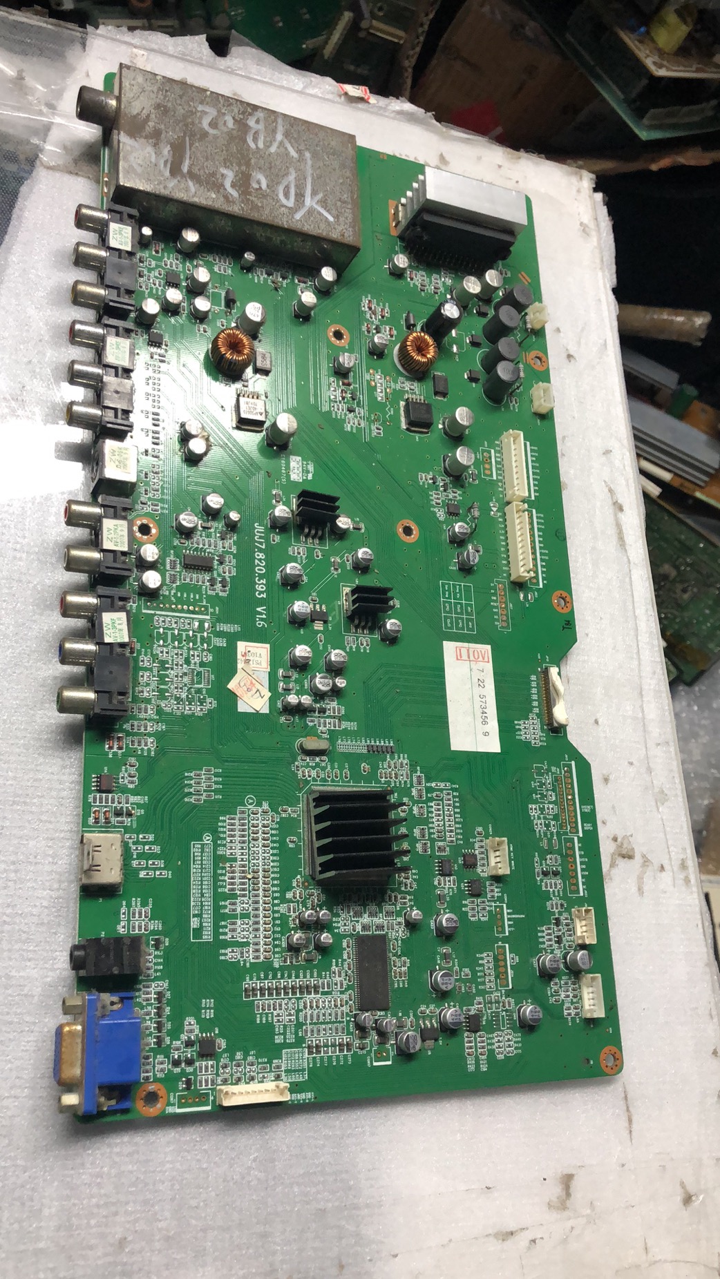 长虹 PT42600 主板 JUJ7.820.393 V1.5 屏 YD09 YD03 YD02