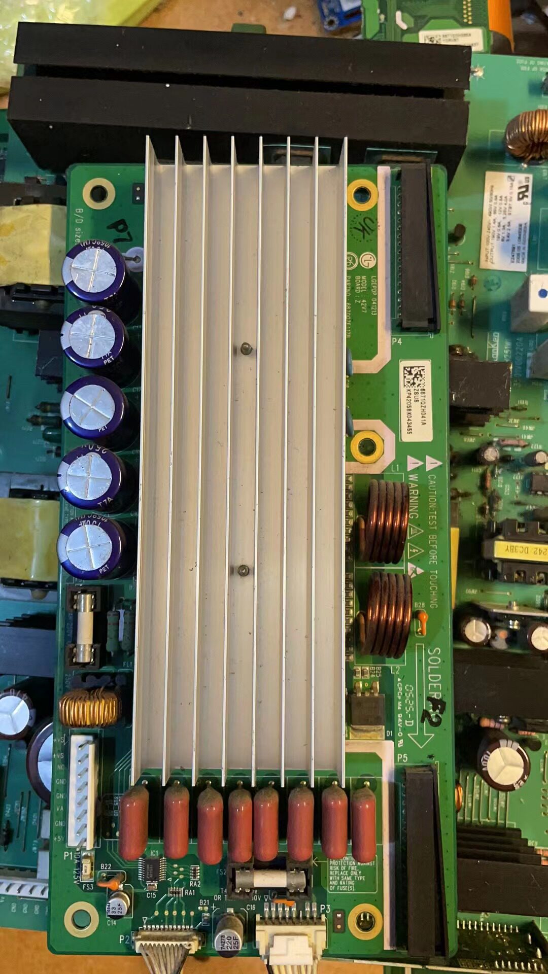LG 42V7等离子Z板6871QZH049A 6870QZE117B 原装 - 实物图