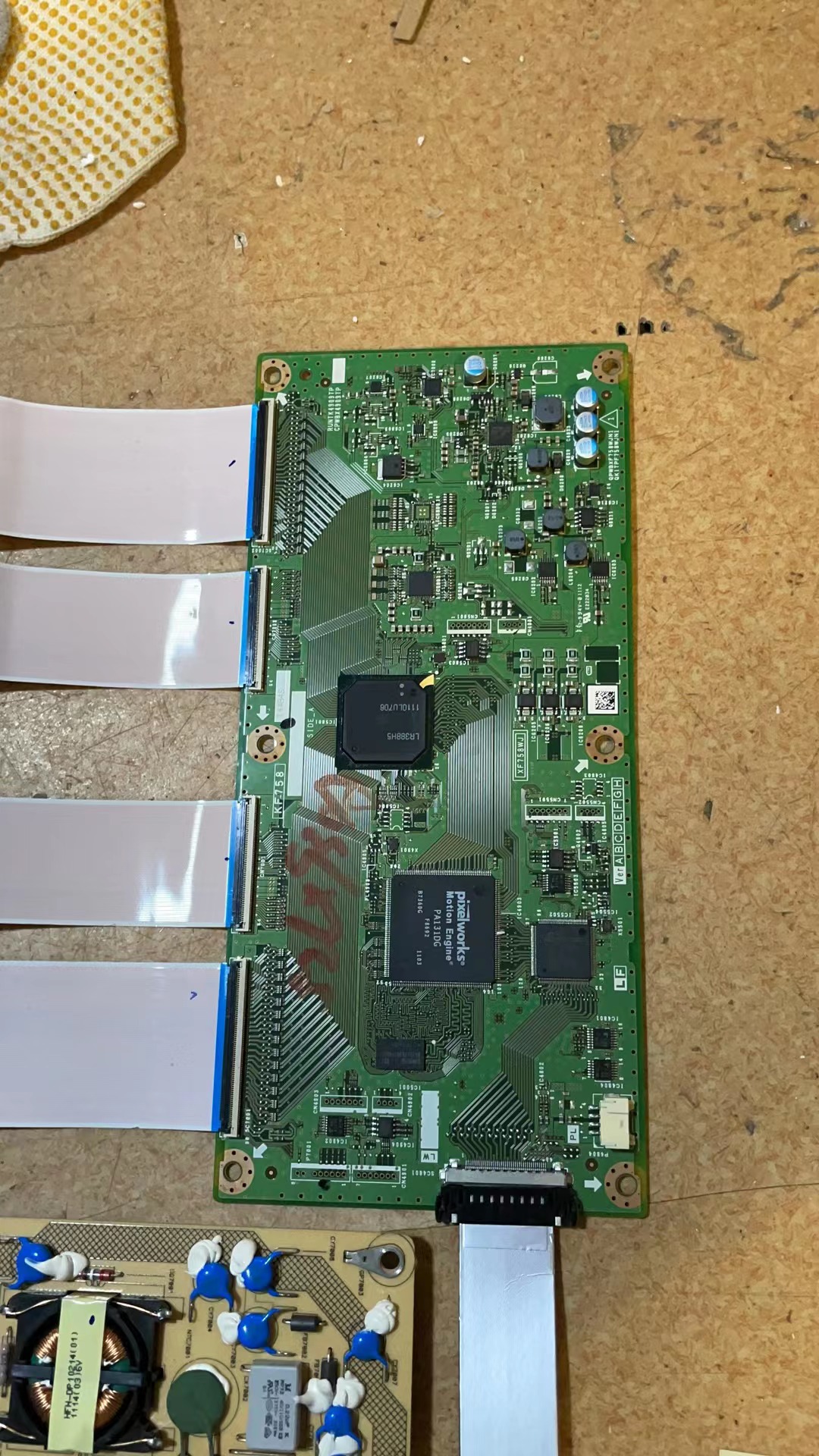 夏普LCD-52LX930A  逻辑板RUNTK4909TP CPWBX4909TP