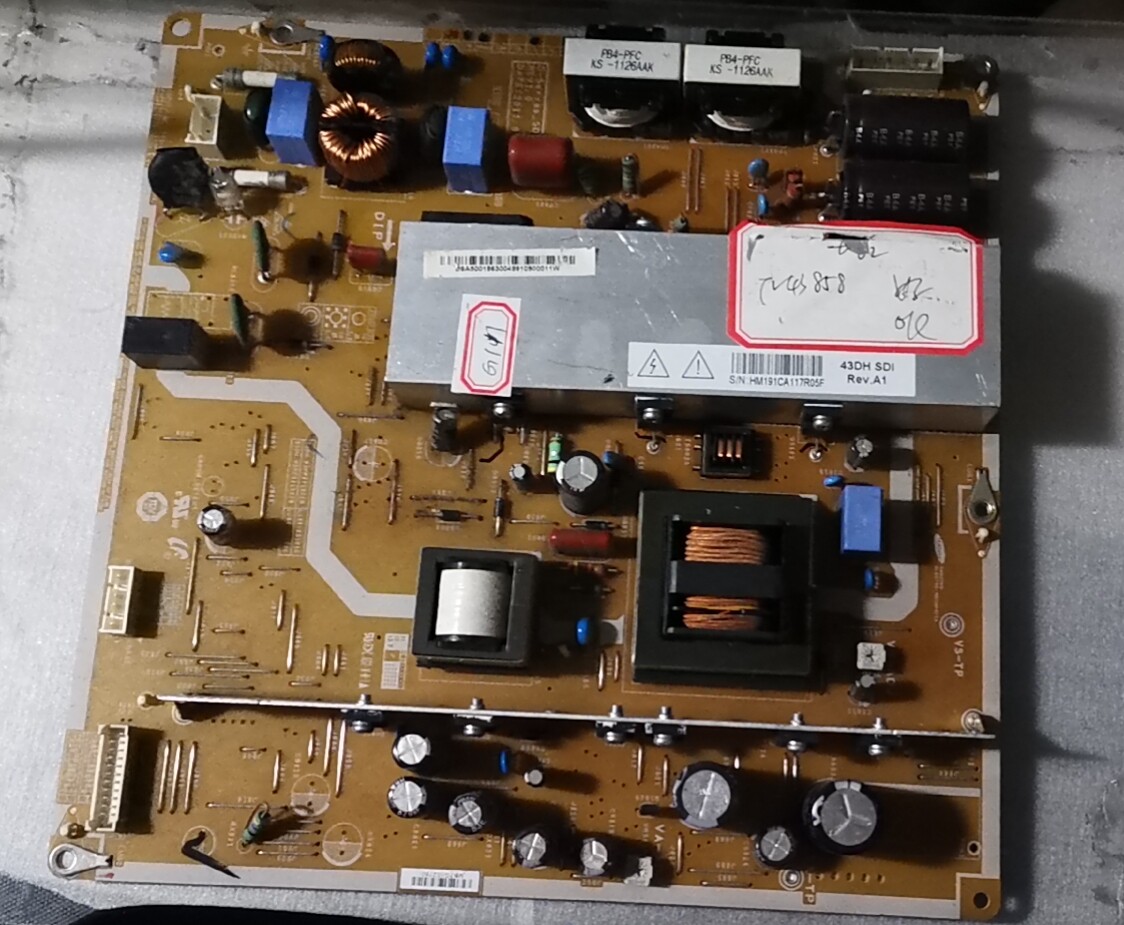 原装HPC惠普等离子PT43S16R 电源板 PSPF271501B LJ44-00191C实拍 - 实物图