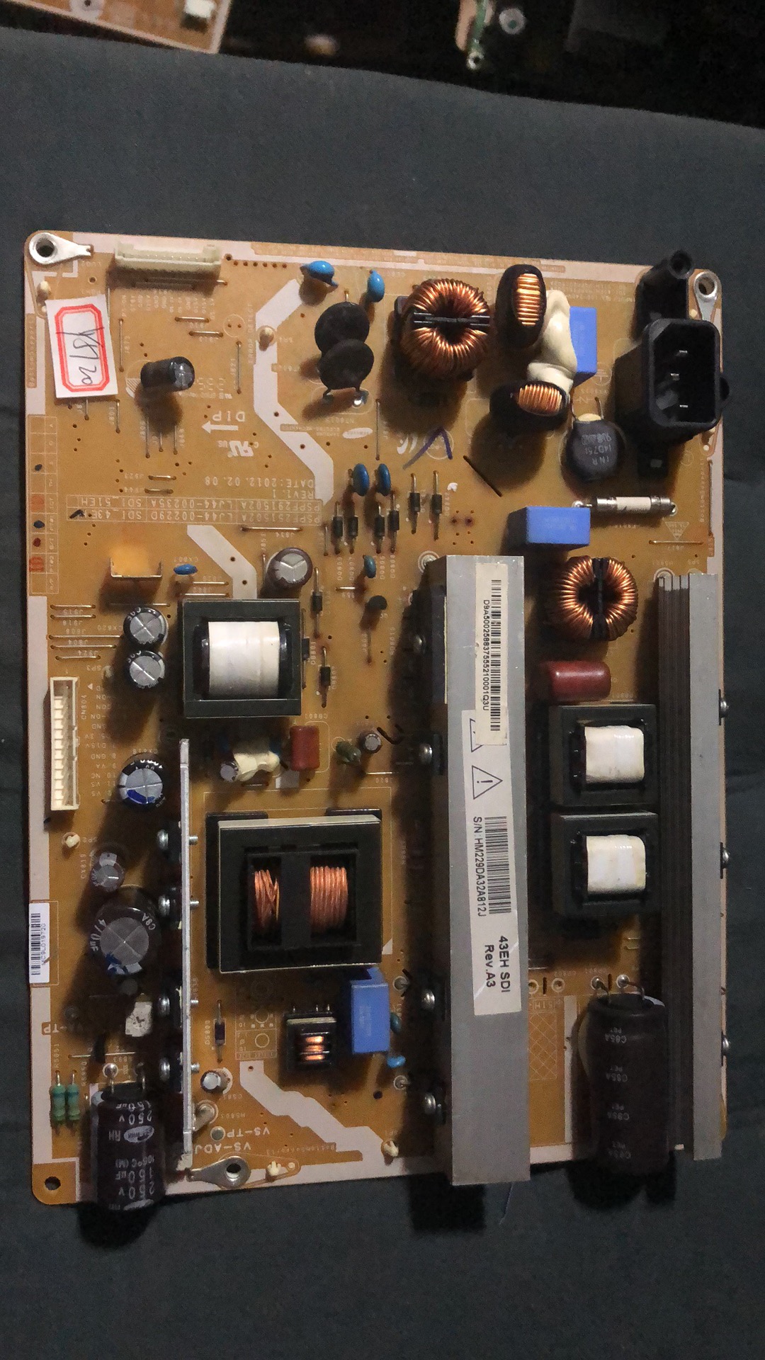 原装长虹3D42A3700iD/3D51A5000I电源板LJ44-00229D/LJ44-00235A