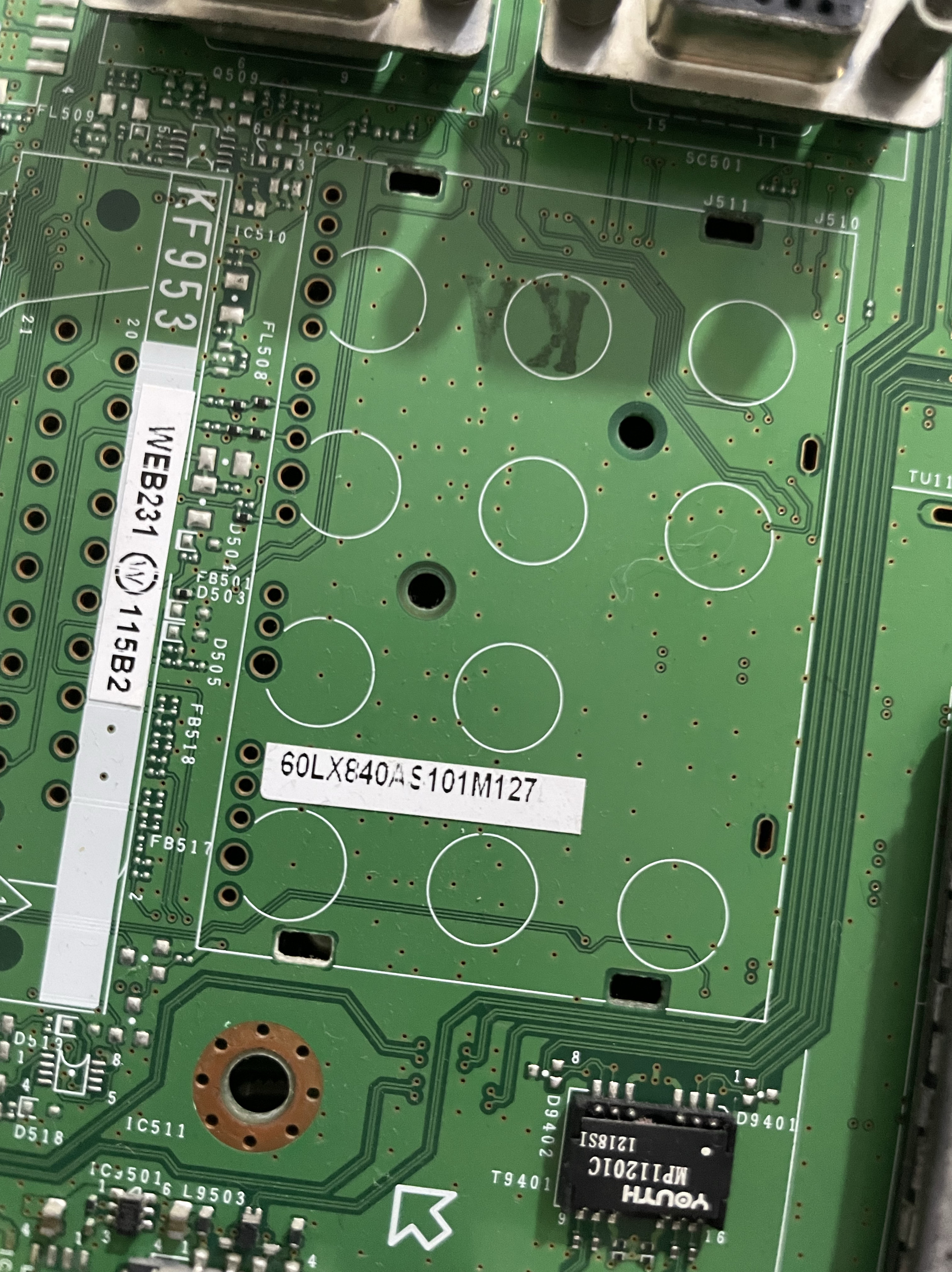 LCD-60LX840A主板KF953 QPWBXF953WJN1屏TA661-0