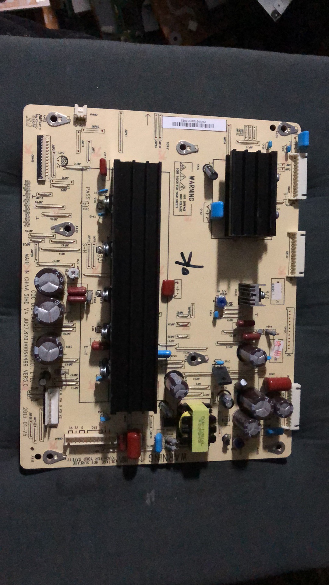 原装长虹3D51C2080/C2000/2280 Y板JUQ7.820.00064499 VER5.0/6.0