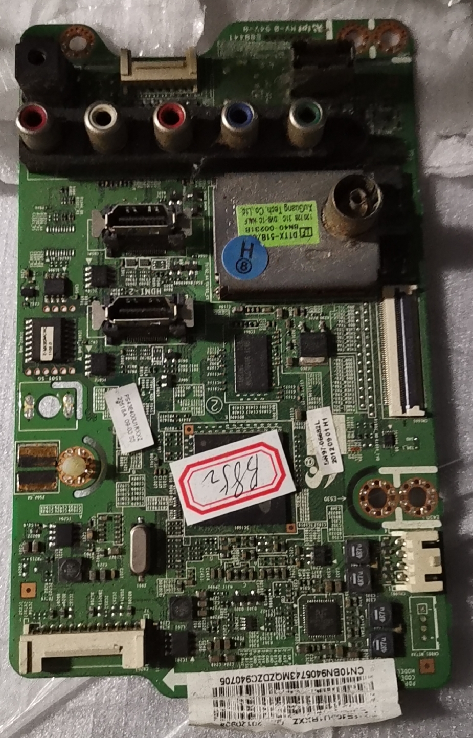 原装三星PS43E400U1R等离子电视驱动主板BN41-01799A屏S43SD-YB01