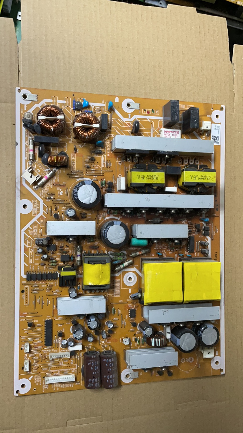 原装松下P50UT30C TH-P55ST30C电源板 PSC10351H N0AE6KK00007/8