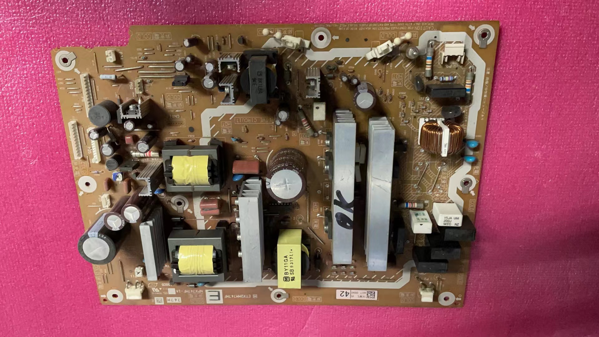 原装松下TH-P42S10C/46S10C 电源板NPX747MF-1A ETX2MM747MF测好