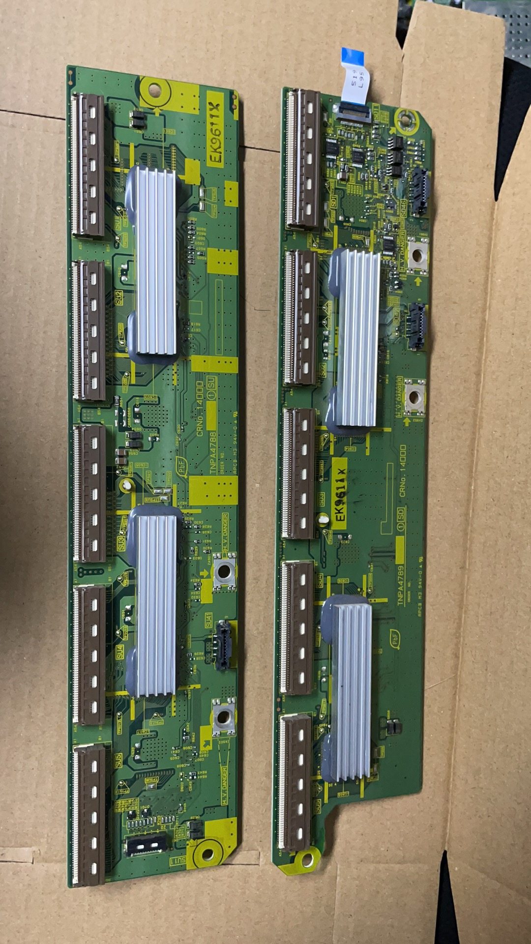 原装松下 TH-P50G11C TH-P50S10C 缓冲板 TNPA4788 TNPA4789 一套