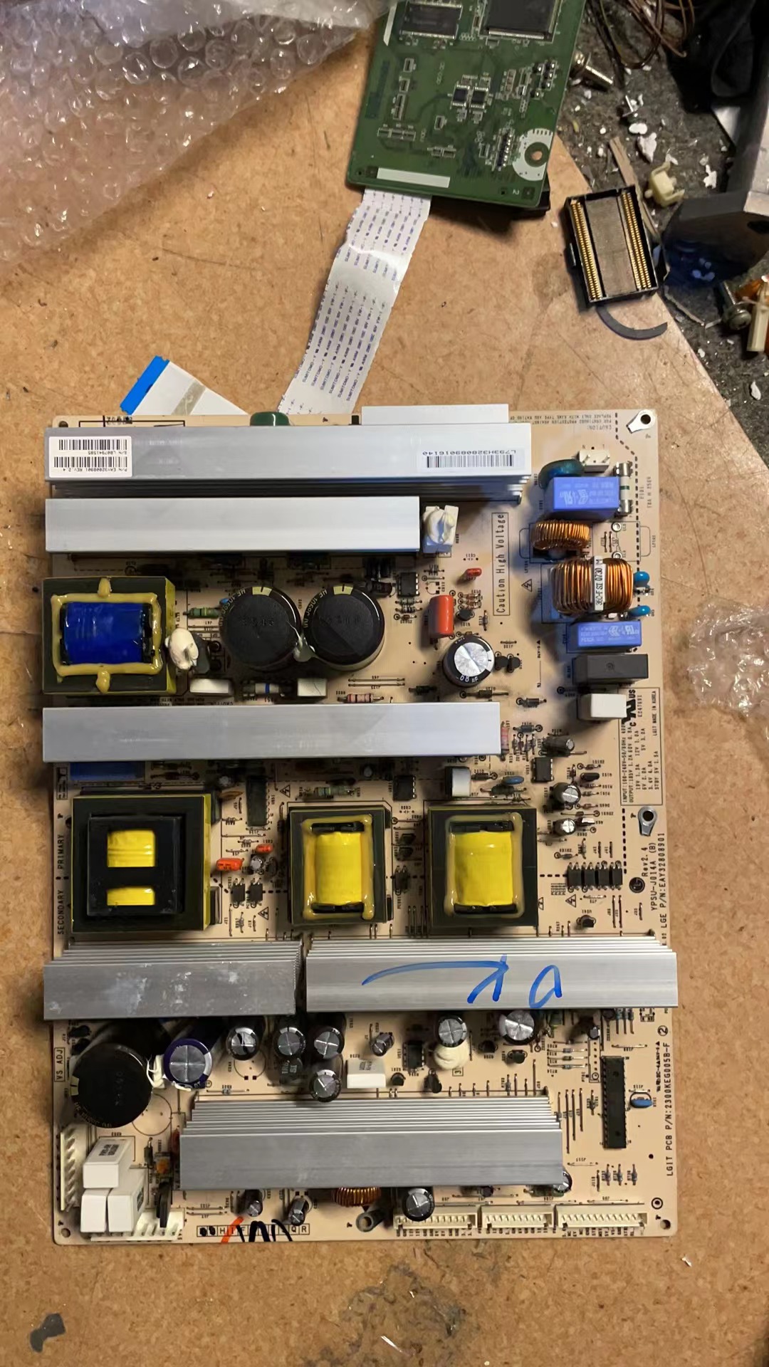 LG 42PC5RV1电源板YPSU-J014A EAY32808901 2300KEG005B-F/005C-F