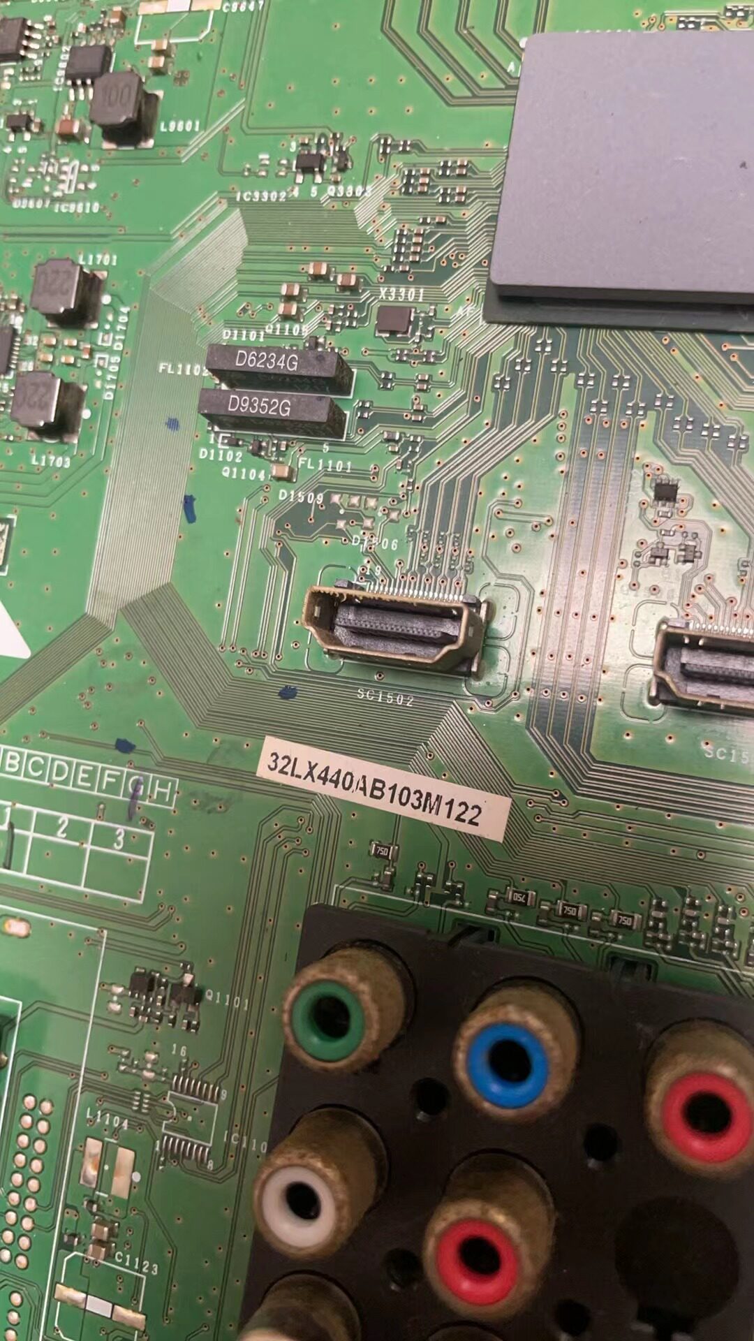 原装 夏普LCD-32LX440A 液晶电视 主板QPWBXF983WJN2 KF983WE图片
