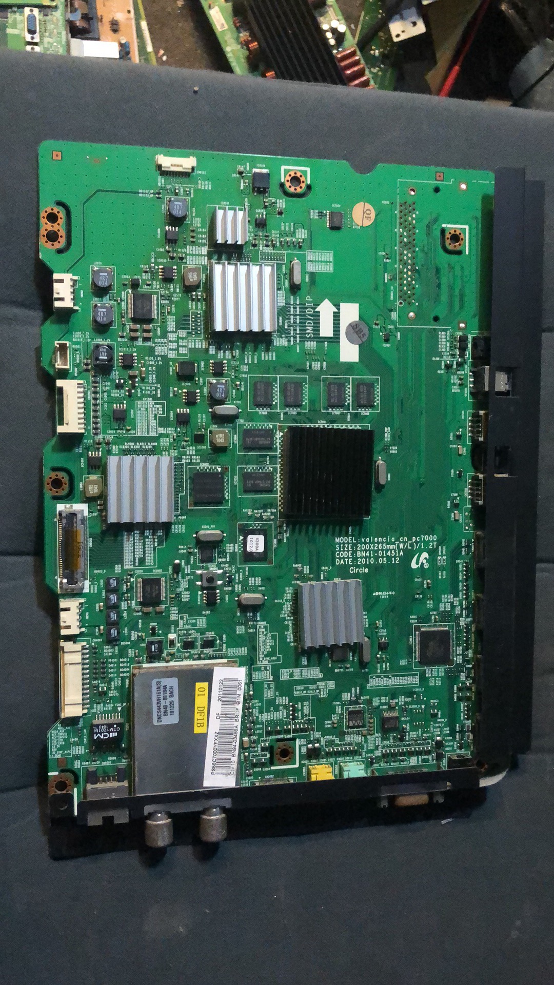 原装三星PS63C7000YF主板BN41-01451A屏S63FH-YB05实物图