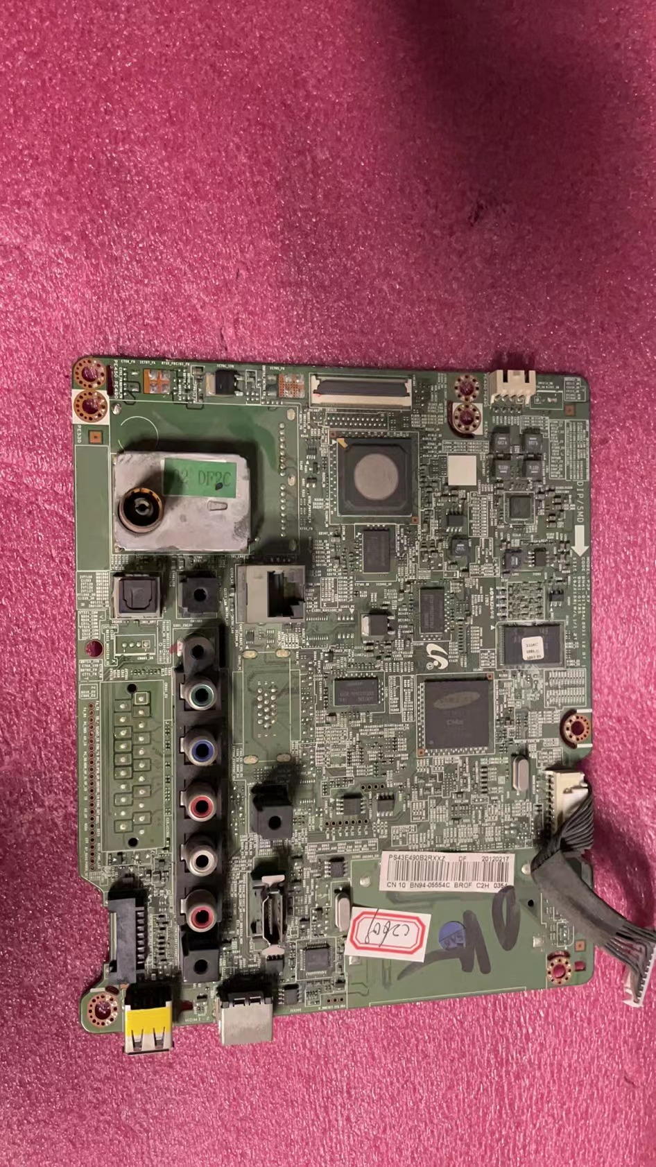 原装三星PS51E490B2R液晶电视主板BN41-01785A屏S51AX-YB01电路板