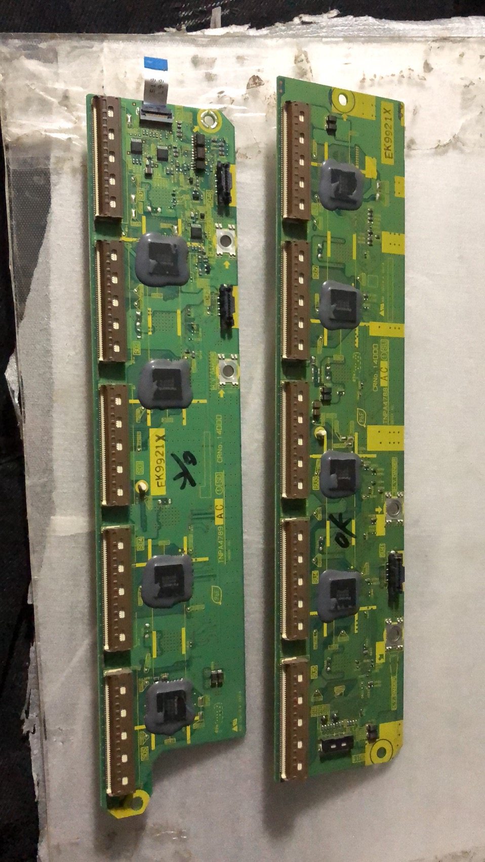 原装松下 TH-P50G11C TH-P50S10C 缓冲板 TNPA4788 TNPA4789 一套