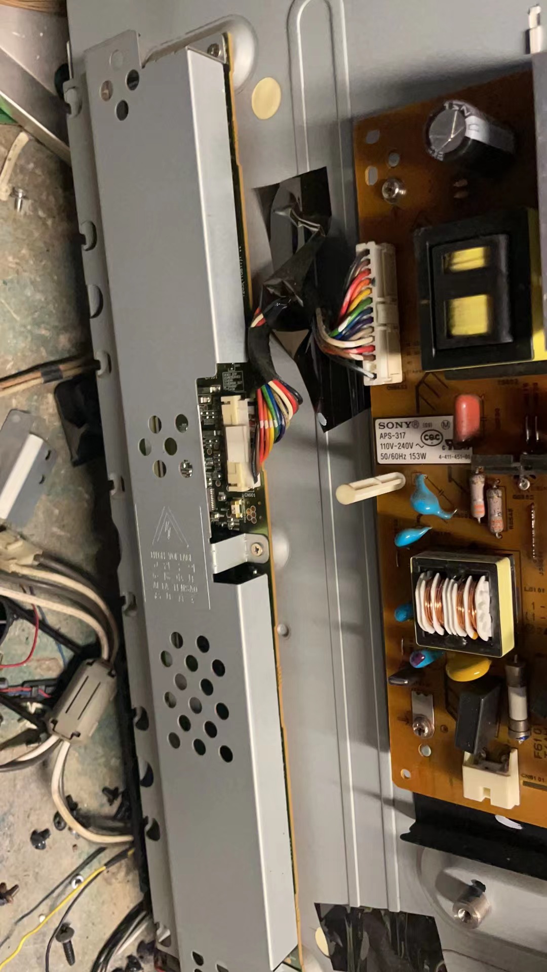 原装索尼 KLV-32BX350 高压板 SSI320-4US01 REV:0.0