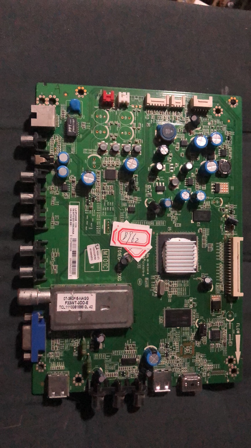 原装 TCL L43F3200E 主板 40-MT01E0-MAE2XG 配LTA430HN01