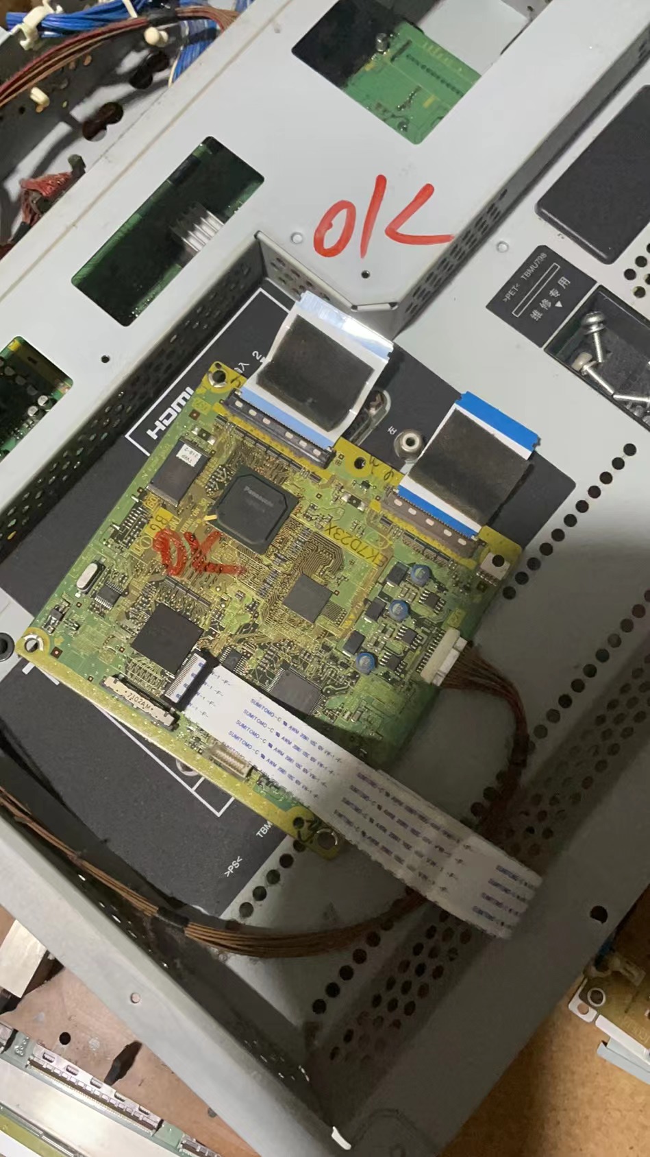 松下TH-42/50PV70C逻辑板TNPA4134 BG  AG