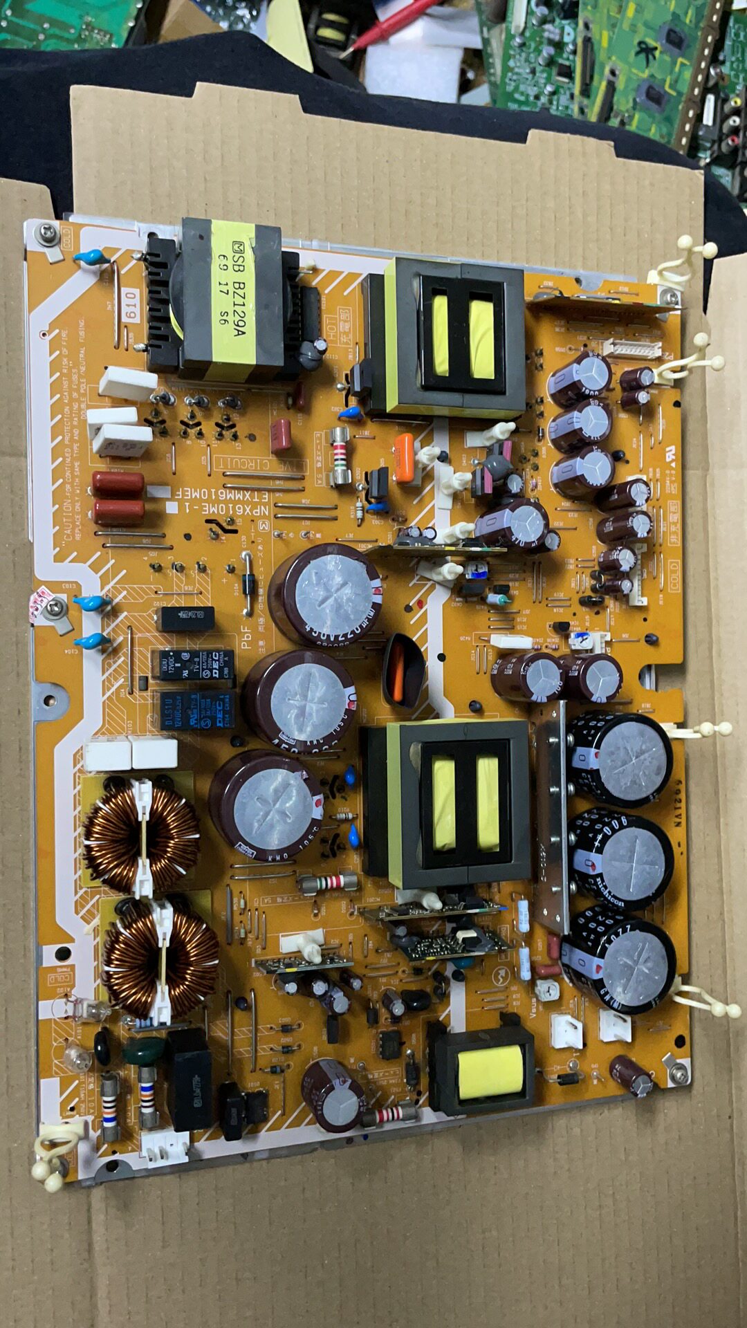 松下等离子电视TH-50PV60C一液晶电源板NPX610ME-1 ETXMM610MEF
