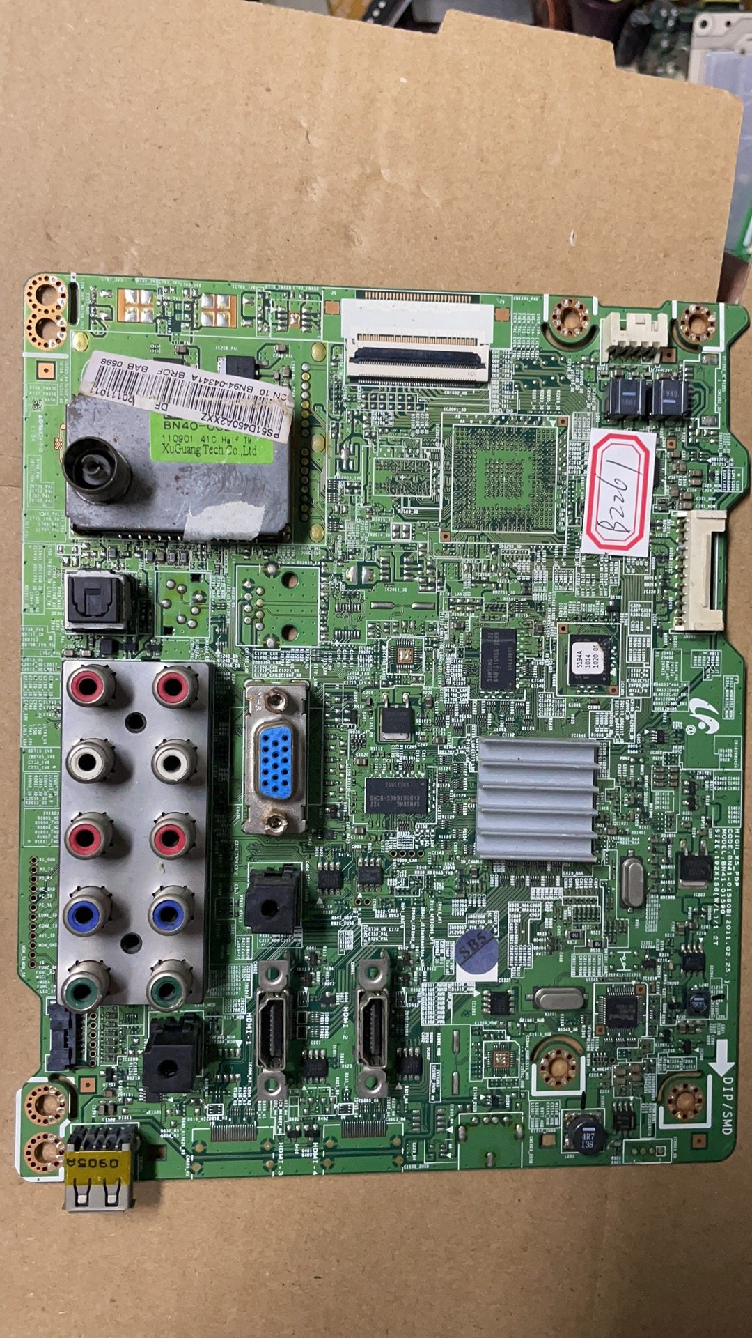 三星PS51D450A2 主板BN41-01750A屏S50HW-YB07