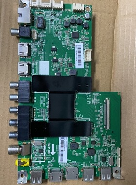 原装海尔LS49A51 LS49H510X主板0091802118A V1.2屏LC490EGY-SHM3