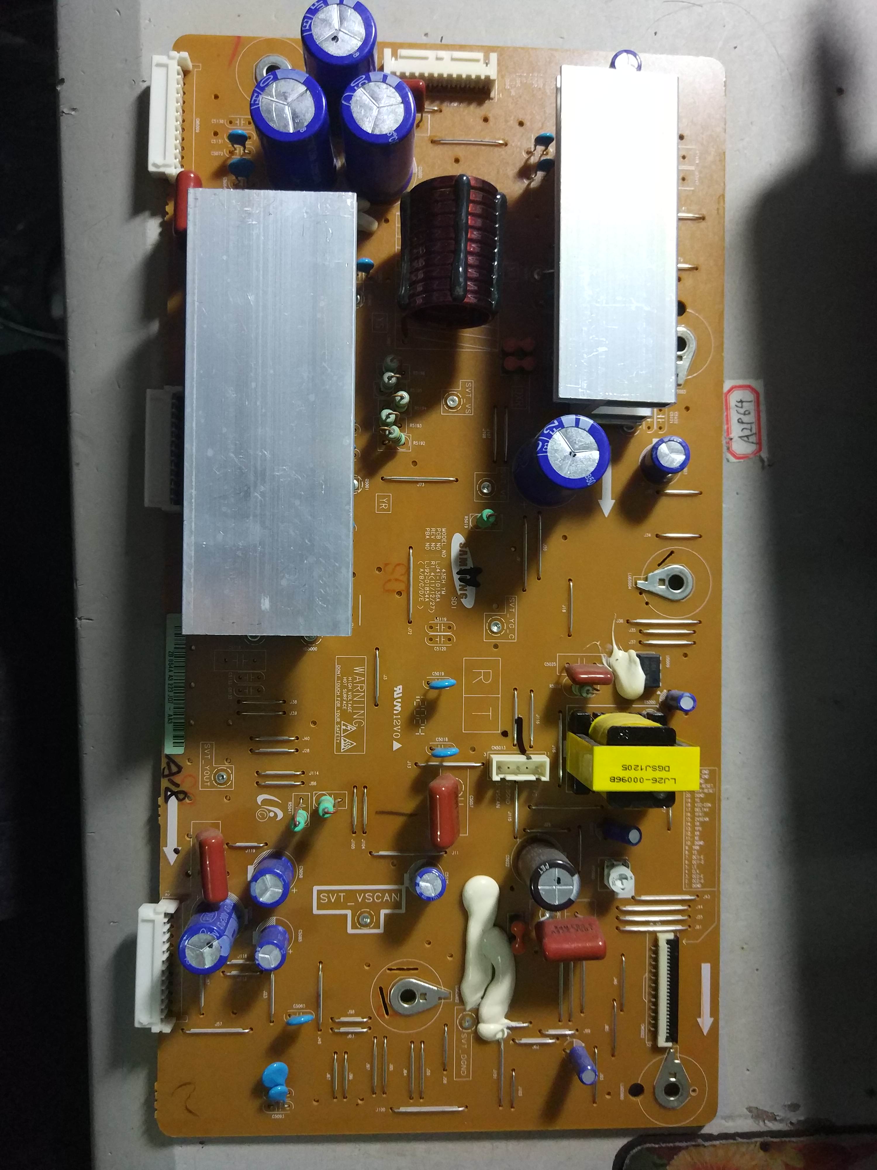 原装三星S43AX-YB01Y板LJ41-10136A LJ92-01854A 长虹3D42A3700iD