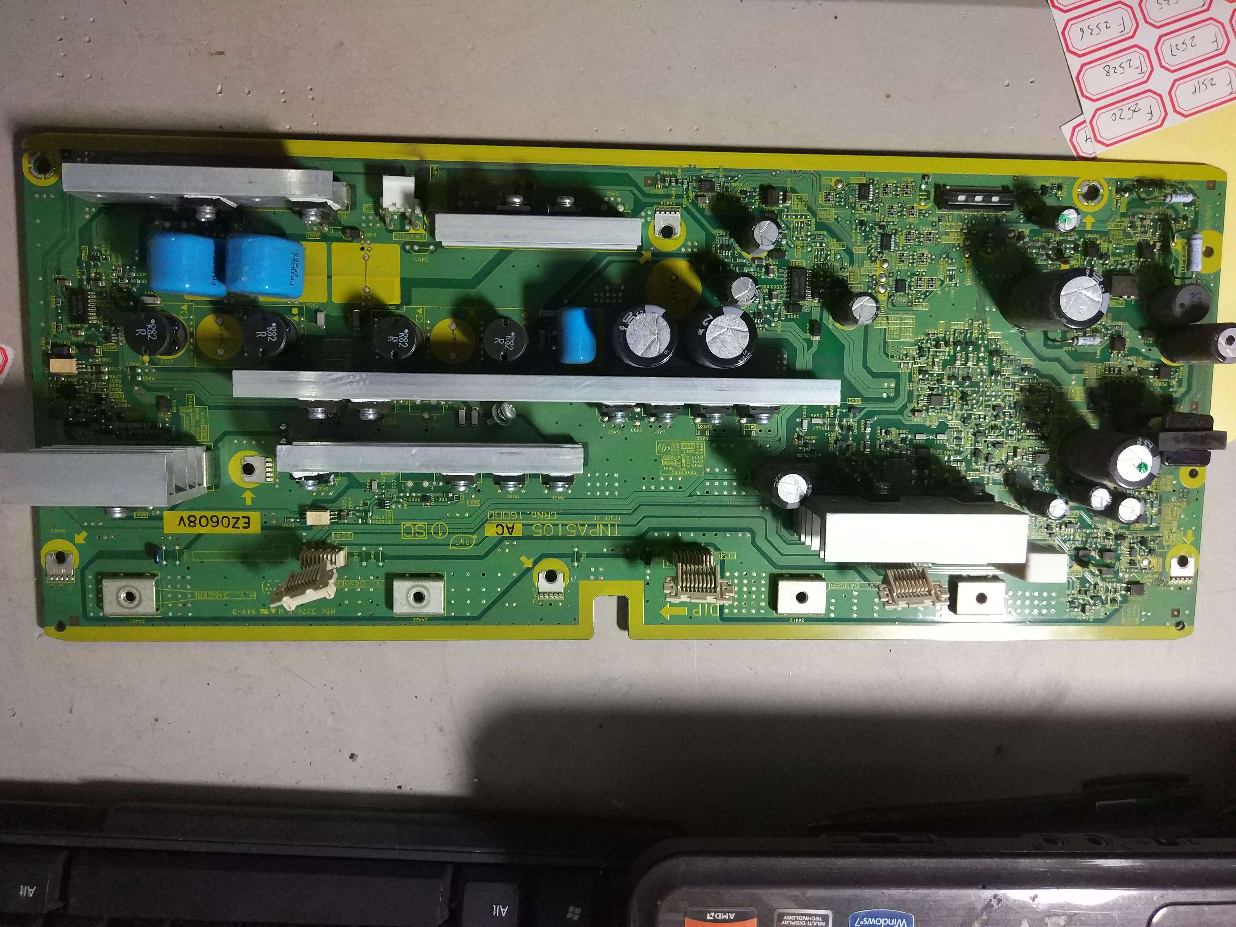 原装松下 TH-P46U20C Y板TNPA5105 AC 实物图！测试好