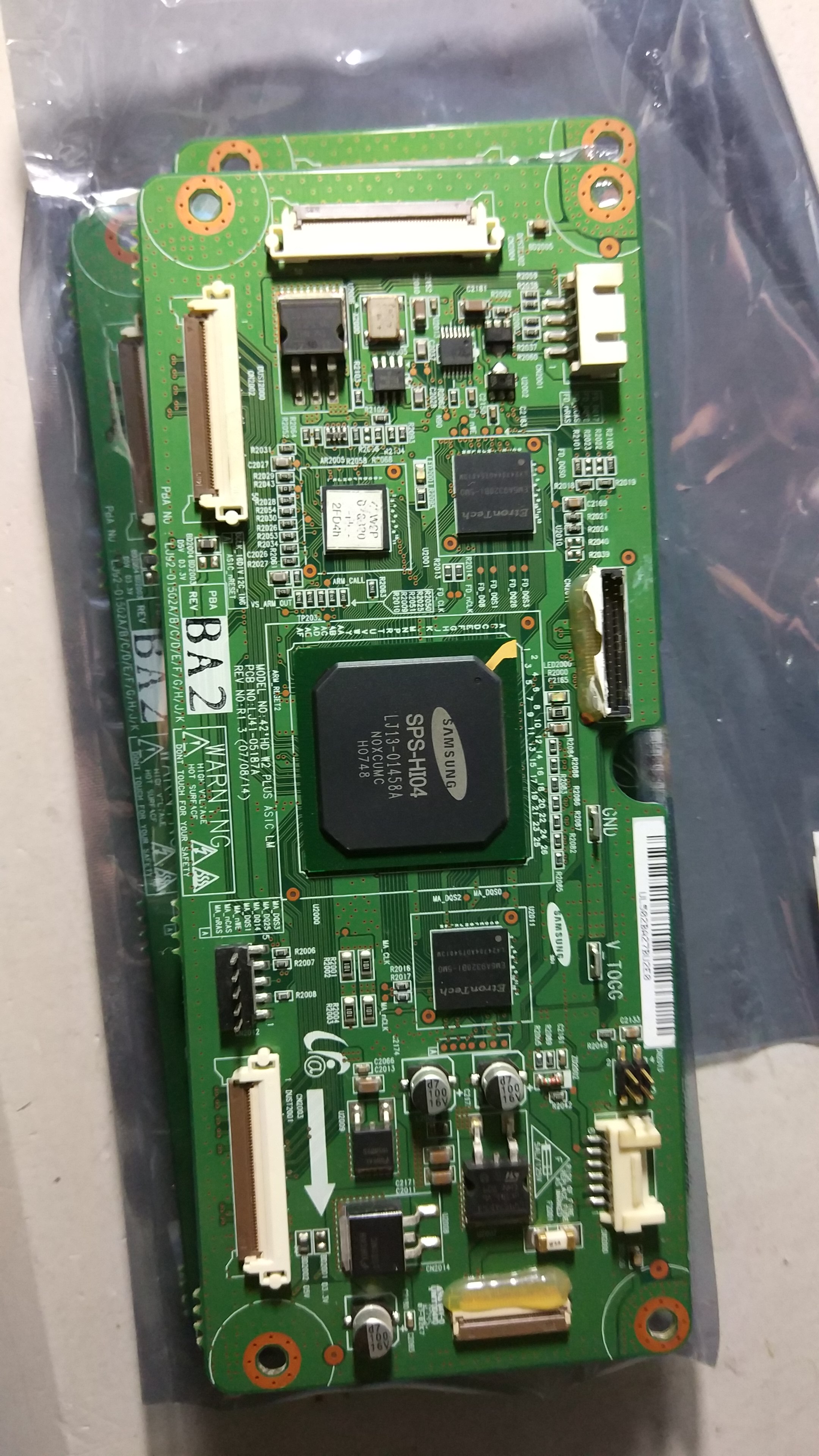 LJ41-05187A LJ92-01502A 逻辑板 屏 S42AX-YB03 长虹 PT42700NHD