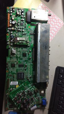 原装 日立 42PD6000TC3 PWB-0917-01 主板 FPF42C128128UE-55