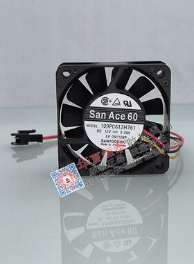 全新 三洋 SANYO 109P0612H761 6015 12V  0.09A 散热 风扇 现货