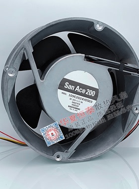 全新原装三洋SANYO 109E2024V0S03 20070 24V 1.9A变频器风扇20cm