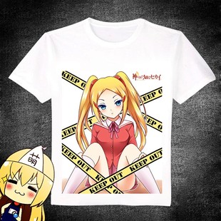 衣服只有神知道的世界青山美生动漫T恤长袖男女短袖周边多图