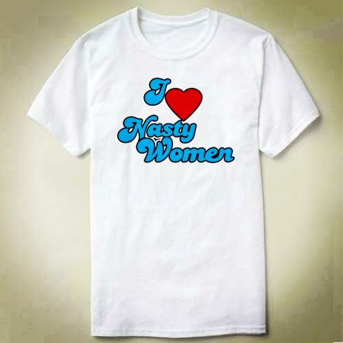 ILoveNastyWomen上衣文化衫DIYT-ShirtT恤衣服