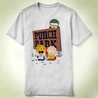 South park 南方公园 one punch man 一拳超人 Tee T-Shirt T恤
