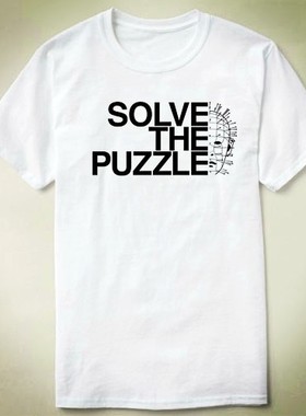 Hellraiser养鬼吃人pinhead钉头鬼圆领新款成人TeeShirtT恤9