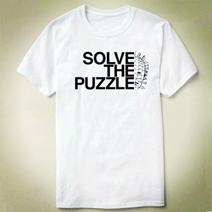 Hellraiser养鬼吃人pinhead钉头鬼圆领新款成人TeeShirtT恤9