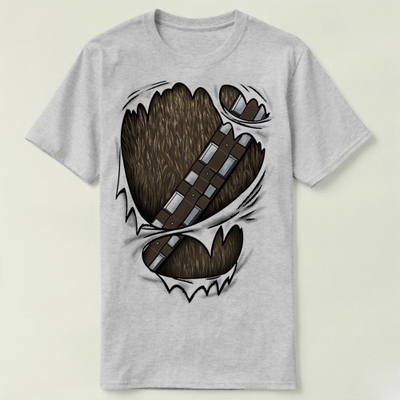 Wookiee伍基人STARWARS星球大战爆衣衣服上衣T-ShirtT恤7