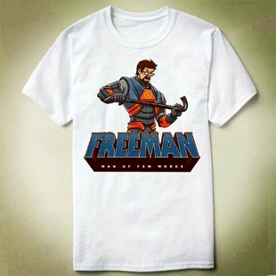 HalfLife2半条命3Tee-Shirt成人男女成人T恤DIY上衣圆领衣服1
