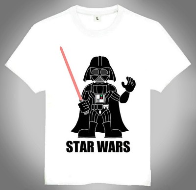 Star Wars T-shirt 星球大战 T恤 欧美潮流T恤 达斯维达 尤达大师