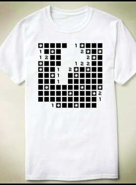 GEEKprogrammer极客程序员minesweeper上衣TeeT-ShirtT恤