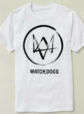 WatchDogs2看门狗2TeeShirt圆领衣服上衣电玩游戏T恤成人6